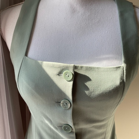 A&F Mara Tailored Vest Squareneck Top - Picture 5 of 6